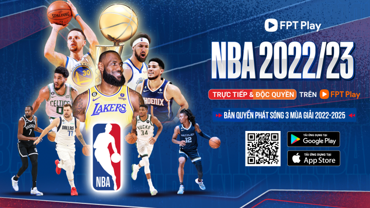 Lịch thi đấu đầy đủ của mùa giải NBA 2022-23